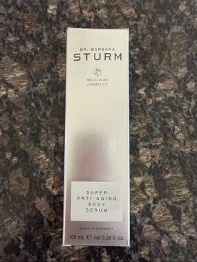 Dr. Barbara Sturm Super Anti-Aging Body Serum — brand new sealed in box